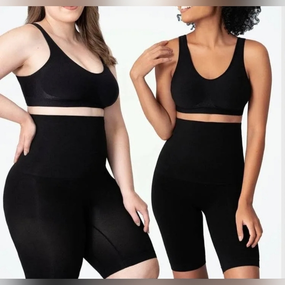 Emeptua High-Waisted Shaper Shorts - Picture 1 of 3